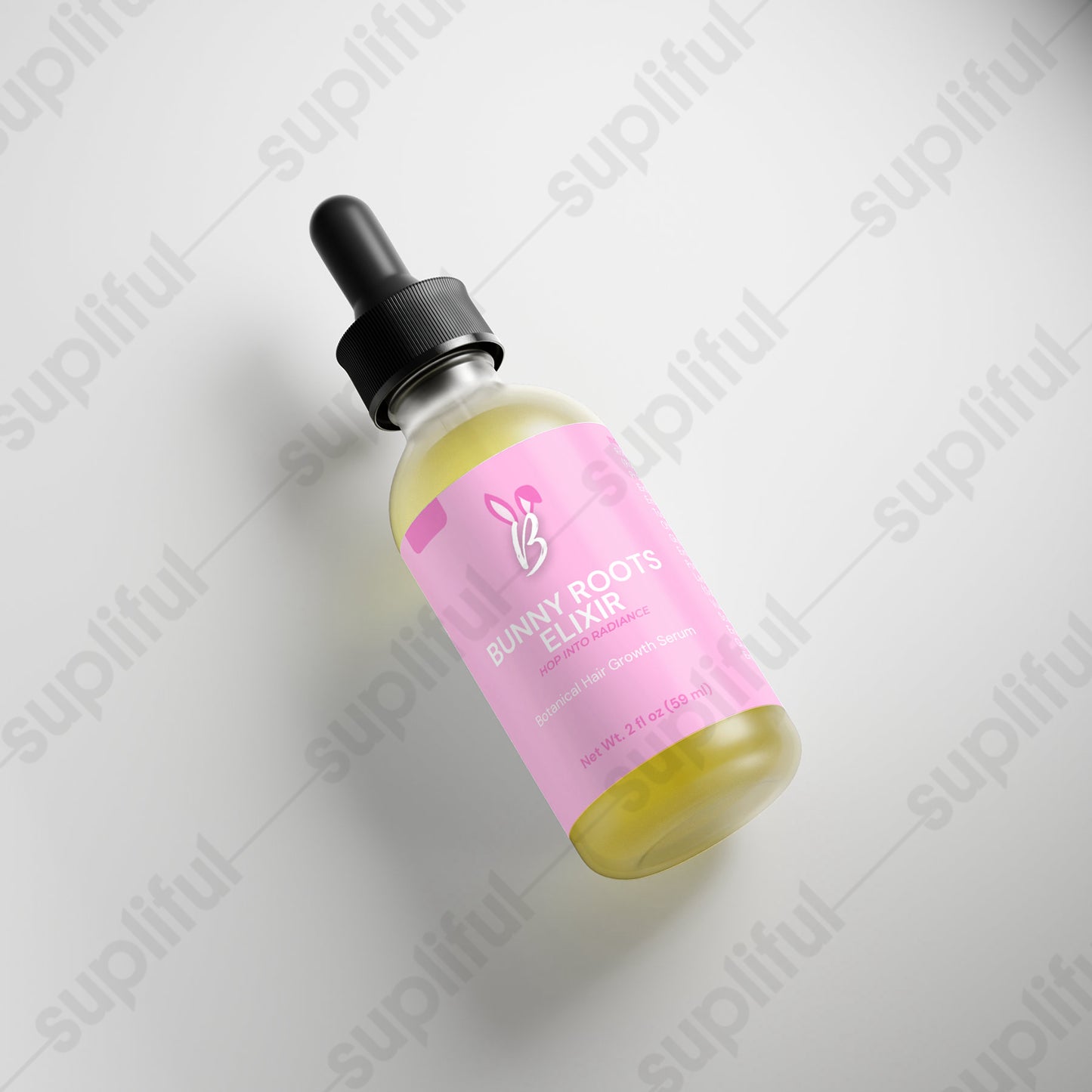 🌿 Bunny Roots Elixir – Botanical Hair Growth Serum 🌿