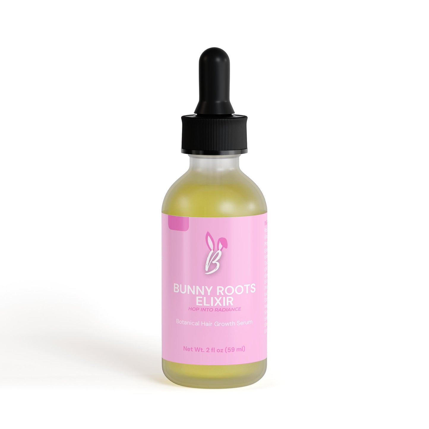 🌿 Bunny Roots Elixir – Botanical Hair Growth Serum 🌿