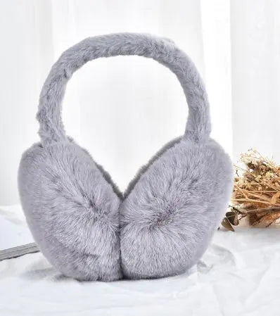 Fluffy Bunny Ear Muffs 🐰💖