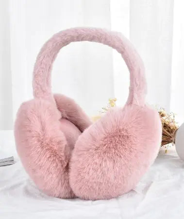 Fluffy Bunny Ear Muffs 🐰💖