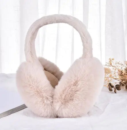 Fluffy Bunny Ear Muffs 🐰💖