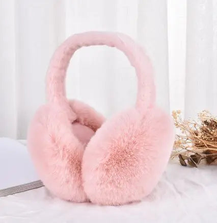 Fluffy Bunny Ear Muffs 🐰💖